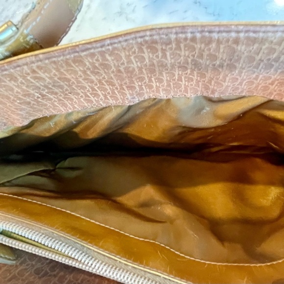 Christian Dior John Galliano Vintage 2001 Belt Bag, gold/orangey tan, GUC - Picture 13 of 16